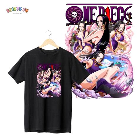 Boa Hancock Character One Piece Anime Tshirt Shirts Ph Shopee