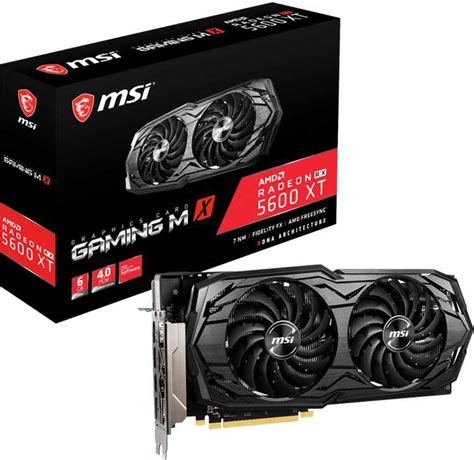 Характеристики Видеокарта MSI AMD Radeon RX 5600XT, RX 5600 XT GAMING ...