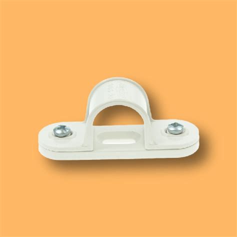 Mm Pvc Conduit Saddle White