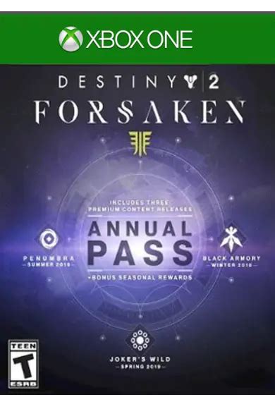 Buy Destiny 2 Forsaken Annual Pass DLC Xbox One Cheap CD Key