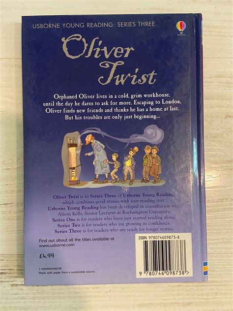 Oliver Twist Usborne 興趣及遊戲 書本 And 文具 小說 And 故事書 Carousell