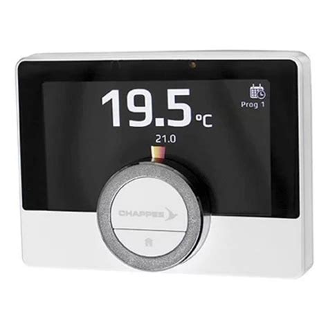 Thermostat d Ambiance Connecté Filaire Emo Life Chappee Leroy Merlin