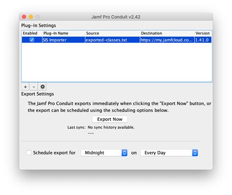 Exporting Data With The Jamf Pro Conduit Jamf Pro Conduit User Guide