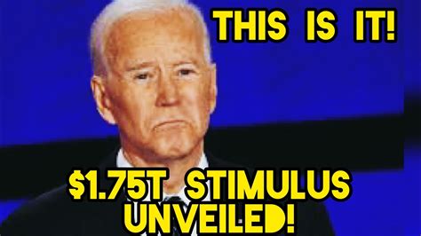 Breaking This Is It Biden Unveiled The 1 75 Trillion Budget