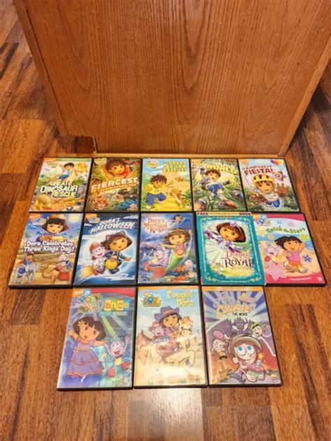 Dora The Explorer And Go Diego Go Nickelodeon Nick Jr Dvd Lot 13 Eur 32