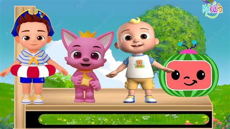 Jj Brody Pinkfong Baby Shark Learns Colors Cocomelon Nursery Rhymes