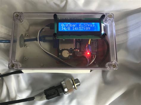 Arduino Pressure Measuring And Logging Arduino Project Hub