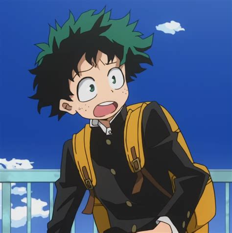 Middle School Izuku Deku Anime My Hero Academia Hero