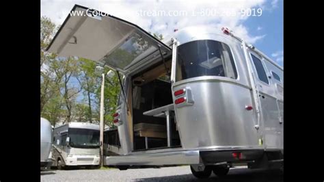 2015 Airstream Eddie Bauer 27fb Rear Cargo Hatch Toy Hauler Travel Rv Trailer Youtube