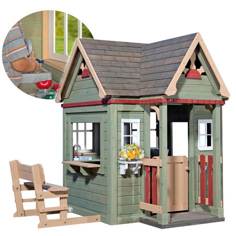 Victorian Inn Wooden Playhouse – Classyleather