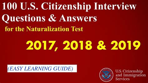 CITIZENSHIP NATURALIZATION TEST 2023 ALL OFFICIAL 100