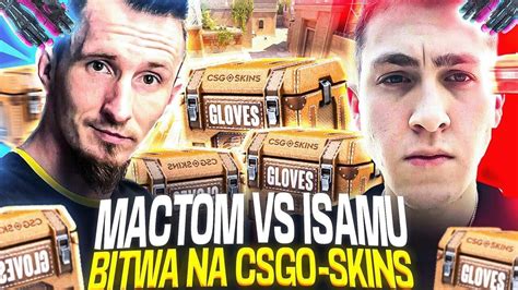 MacTom VS Isamu BITWA NA SKRZYNKĘ RĘKAWIC CS2 OPENING YouTube