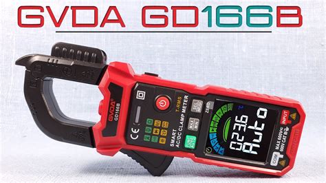 GVDA GD166B бюджетные токоизмерительные клещи на 600A AC DC YouTube