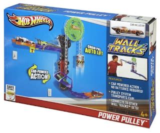 Hot Wheels Wall Tracks Power Pulley Track Set Only 5 70 Shipped