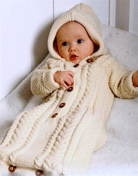 Knitting Pattern Baby Bunting Sleeping Bag Cocoon Sleep Sack Etsy In