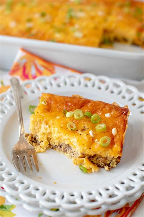 Easy Recipe Yummy Low Carb Breakfast Casserole Prudent Penny Pincher