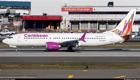 Y Bar Caribbean Airlines Boeing Max Photo By Omgcat Id