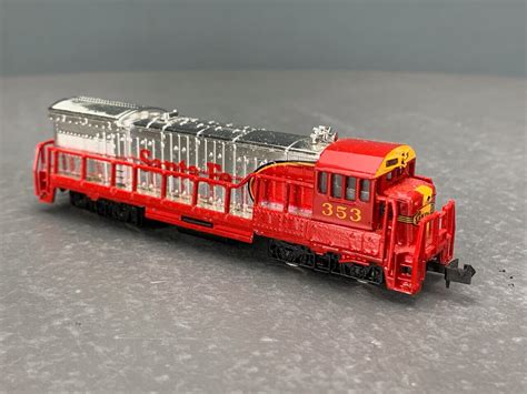 Used N Scale Bachmann Santa Fe U36b Diesel Locomotive 353 N0240 Ab Ebay