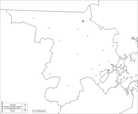 Condado De Middlesex Mapa Gratuito Mapa Mudo Gratuito Mapa En Blanco