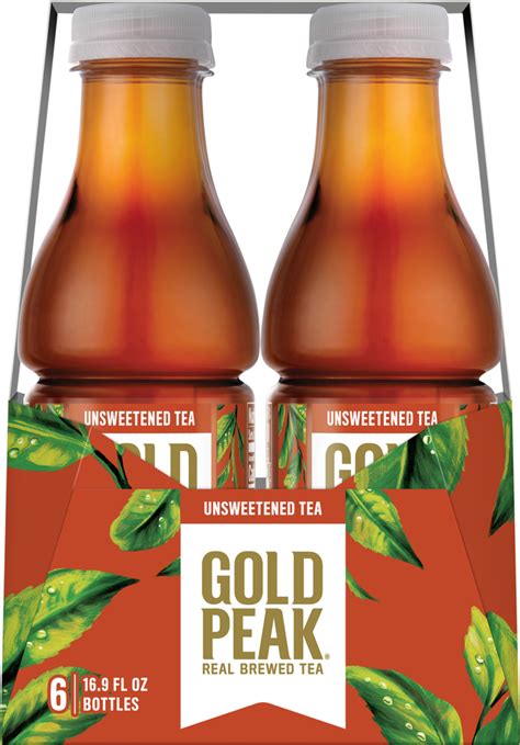 Gold Peak Unsweetened Black Iced Tea Drink Planogram Right