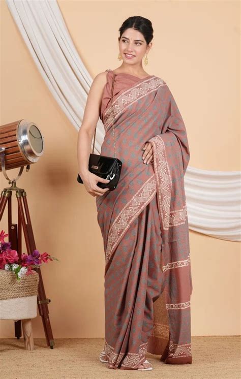 Printed Mul Mul Cotton Saree 6 3 M At Rs 550 Piece In Jaipur ID