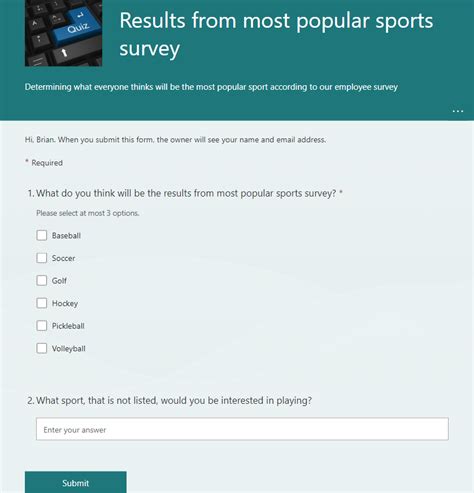 Introducing and Exploring Quizzes using Microsoft Forms – MicroTechPoint