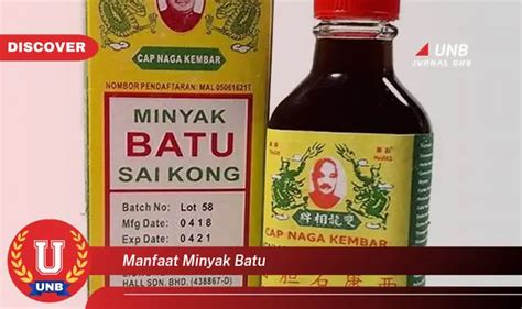 Temukan Manfaat Minyak Batu Yang Jarang Diketahui