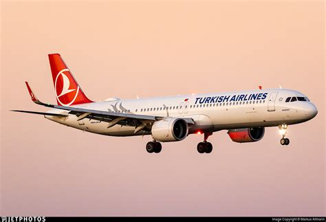 TC LSP Airbus A321 271NX Turkish Airlines Markus Altmann JetPhotos