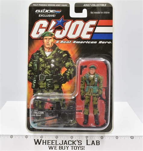 Lt Falcon G I Joe Collector S Club Exclusive 2008 Hasbro NEW MOSC