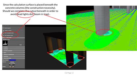 Dead Light Dot May Occur If The Calculation Surface Is Beneath The