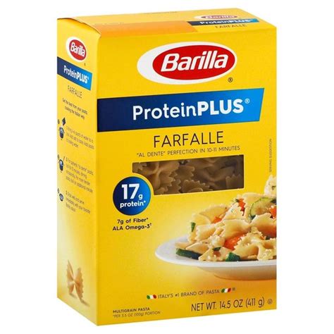 Barilla® Protein Grain And Legume Pasta Farfalle 145 Oz From H E B