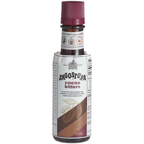 Angostura Cocoa Bitters Fl Oz Shop Webstaurantstore