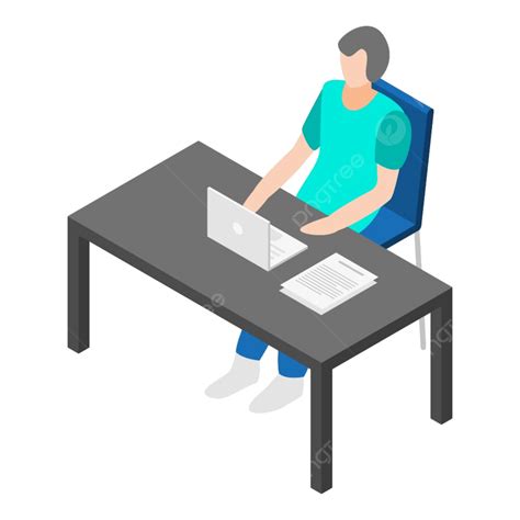 Office Table Clipart Transparent Png Hd Office Work Table Icon Office