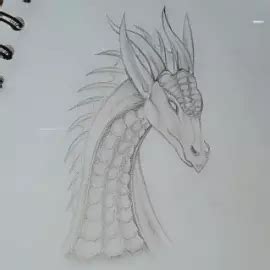 Pencil dragon by Roshe300 on Newgrounds