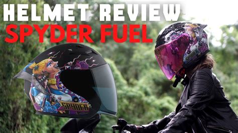 BEST JOWA HELMET | SPYDER FUEL: ACE | HALF FACED HELMET - YouTube