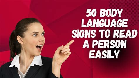 Master The Art Of Body Language 50 Signs To Decode Anyone Body