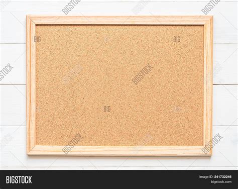 Blank Cork Board Image Photo Free Trial Bigstock