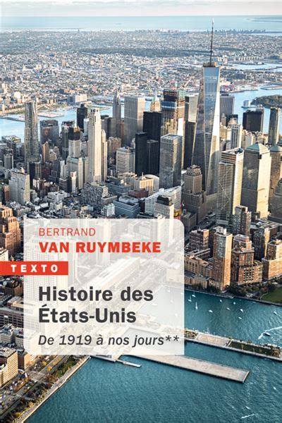 Histoire Des Tats Unis Poche Bertrand Van Ruymbeke Livre Tous Les