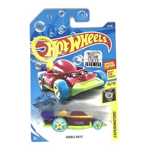 Hot Wheels Experimotors Bubble Matic Rare Treasure Hunt Shopee Malaysia