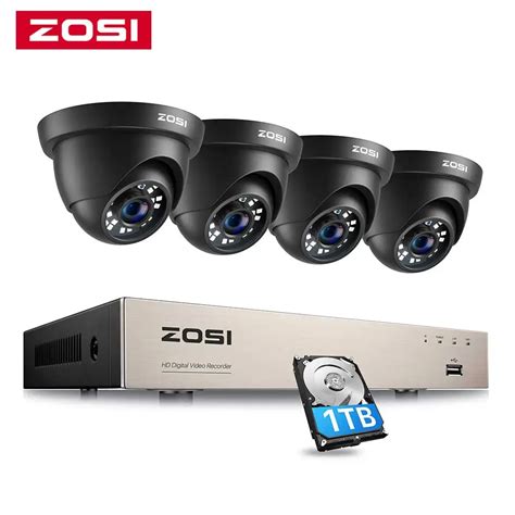 Zosi Ch Security Camera System H Mp Lite Hd Tvi Video Dvr