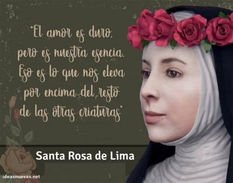 Santa Rosa de Lima Patrona del Nuevo Mundo Frases e imágenes nuevas