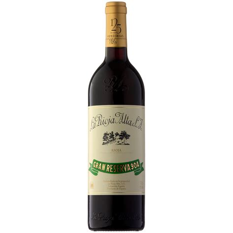 La Rioja Alta Gran Reserva 904 Tinto 2015 750ml Bsw Liquor