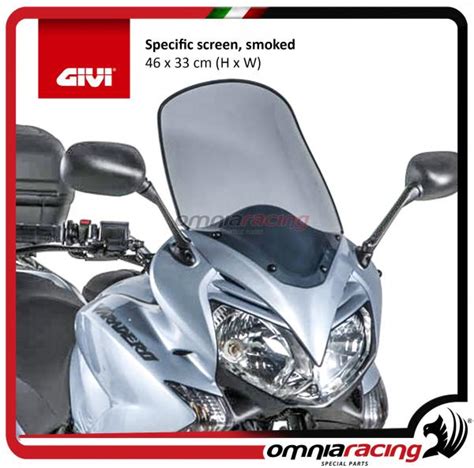 Givi Smoked Spoiler Wind Screen X Cm For Honda Xl V Varadero