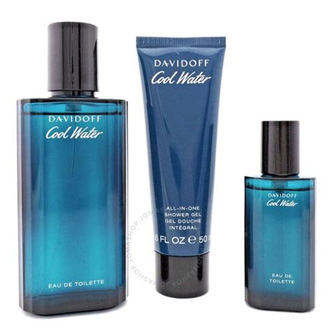 Davidoff Mens Coolwater T Set Fragrances 3616304957543 Fragrances