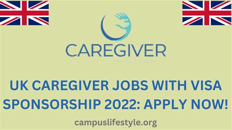 Uk Caregiver Jobs With Visa Sponsorship 2022 Apply Now Campus Lifestyle