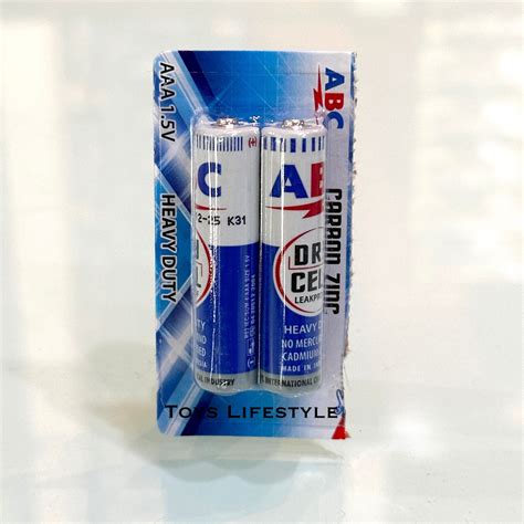 Jual Batu Baterai ABC BIRU Dry Cell AA A2 AAA A3 Battery 1 5V 4