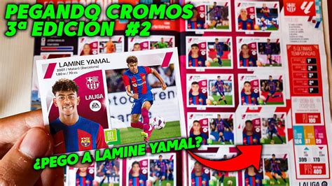 Pegando Cromos De Edici N De Liga Este Youtube