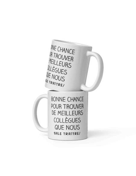 Tasse Mug Cadeau Coll Gue Travail Bonne Chance Pour Trouver De