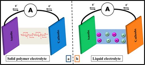 Schematic Illustration Of Electrolytes Based On A Solid Polymer