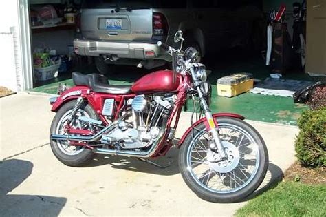 1980 Harley Davidson® Xls Sportster® Roadster Custom Candy Apple Red